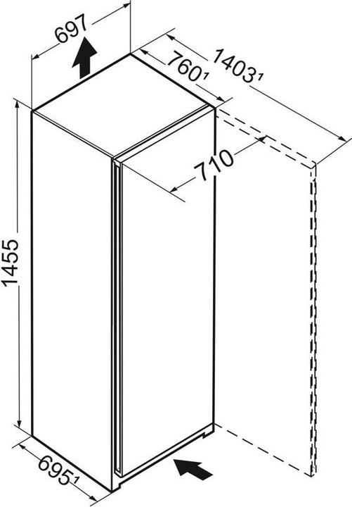 Immagine prodotto Liebherr FNa 6635 Plus (Struttura autonoma, 260 l)