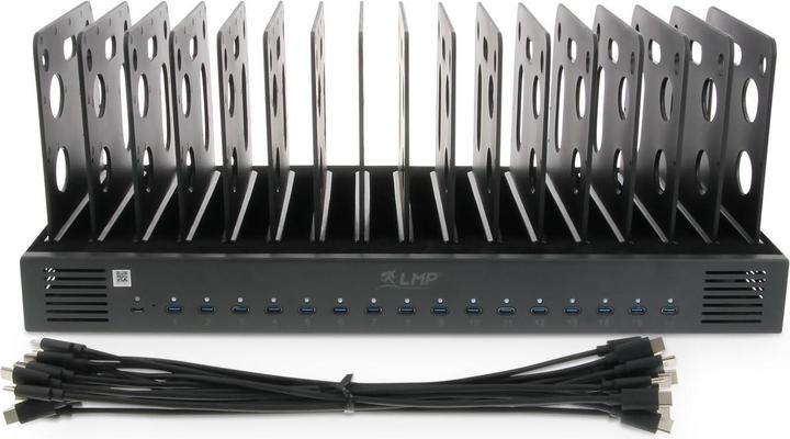 Actual product image LMP SmartCharge 500 H, 16 port charging station (500 W)