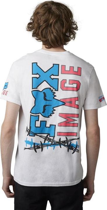 Produktbild Fox Tee 23 Barb Wire Ss Prem Opt Wht XL (XL)