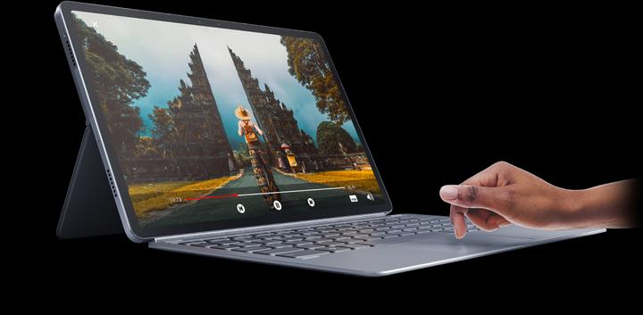 Immagine prodotto Lenovo Tab P11 Pro con tastiera DE e penna 2 (Solo WiFi, 11.50", 128 GB, Slate Grey)