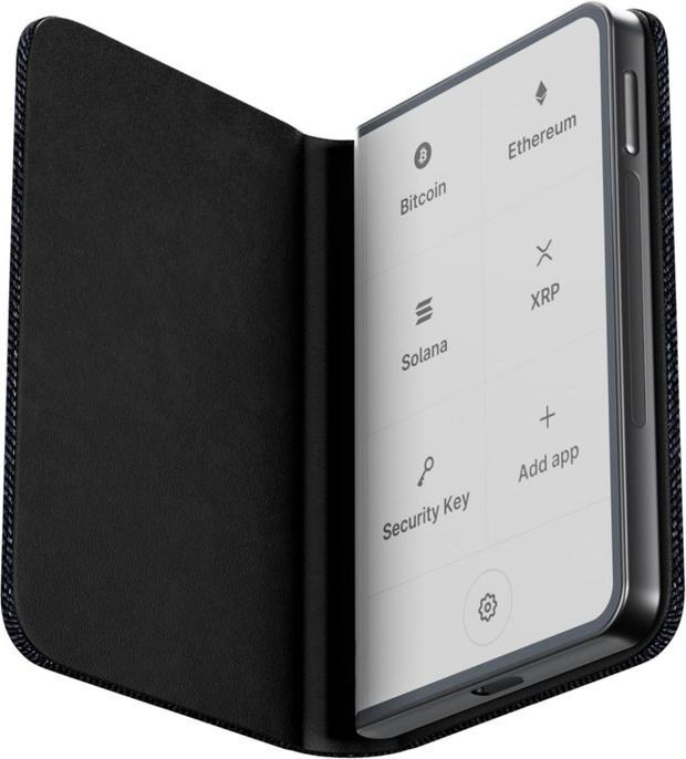 Image du produit Ledger Stax™ Coque magnétique, Business Charcoal - Étui