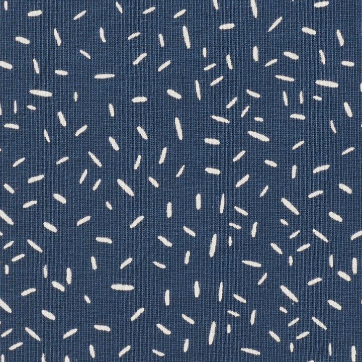 Immagine prodotto VBS Jersey-Stoff "Konfetti-Streifen Jeans-Blau", 145 cm breit, Meterware