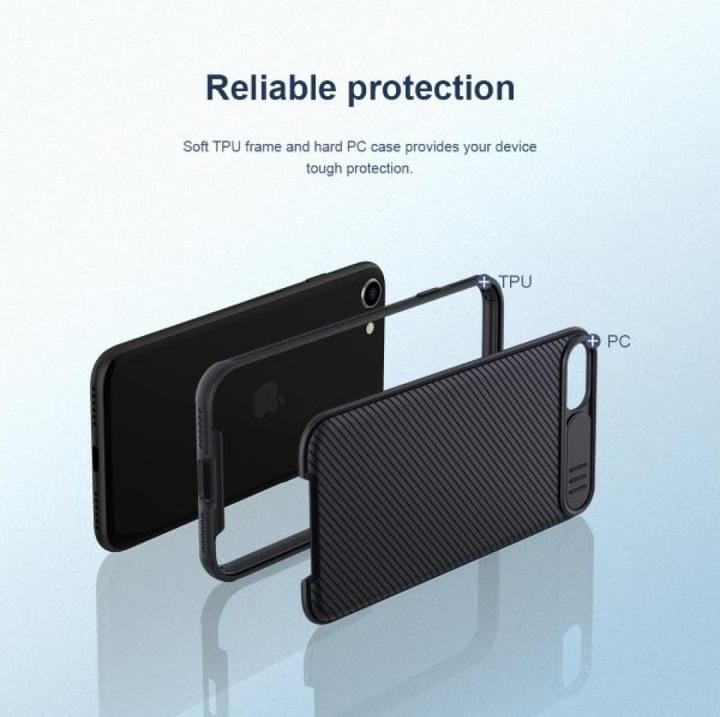 Produktbild Nillkin CamShield Series Hardcase Hülle (Apple iPhone SE (3rd Gen), Apple iPhone SE (2nd Gen))