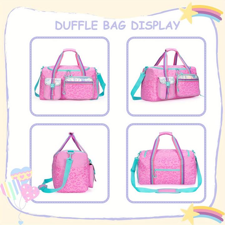 Image du produit Only-Bags.Store Schicker Seesack mit Schuhfach und Nassfach - strapazierfähige, leichte Nylon-Turn- und Reisetasche