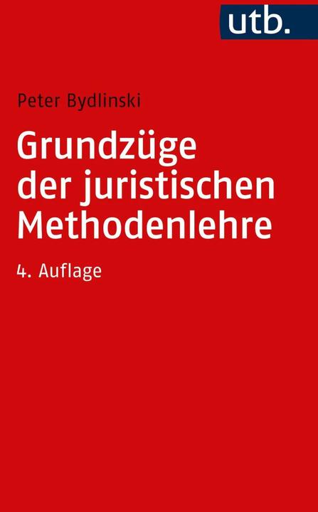 Produktbild Grundzüge der juristischen Methodenlehre (Deutsch, Peter Bydlinski, 2023)