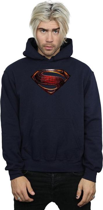 Immagine prodotto Justice League Movie Superman Emblem Felpa con Cappuccio Uomo (S)