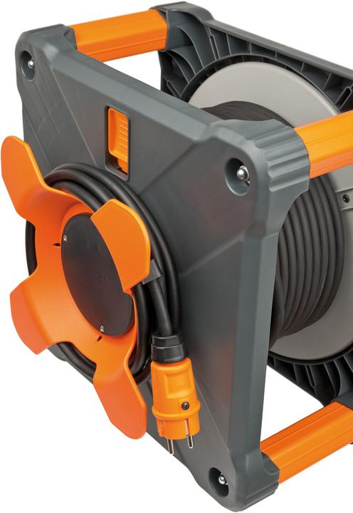 Actual product image Brennenstuhl professionalLINE Cable Reel with Powerblock KC 5100 IP44 50+5m H07RN-F 3G1.5 (50 m, 1.50 mm²)