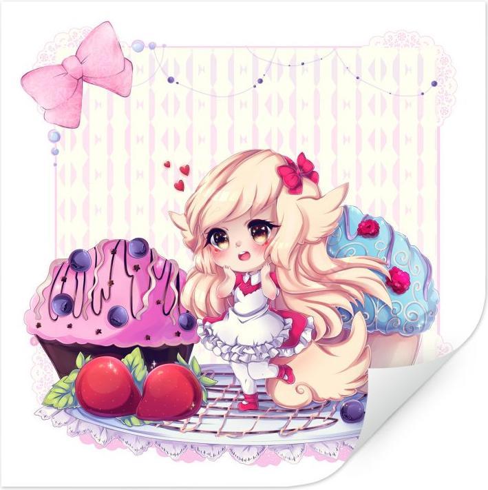Actual product image Trenddeko Chibi Belle (50 x 50 cm)