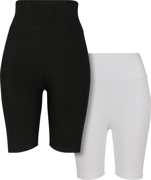 Produktbild Urban Classics Ladies High Waist Cycle Shorts 2-Pack (L)