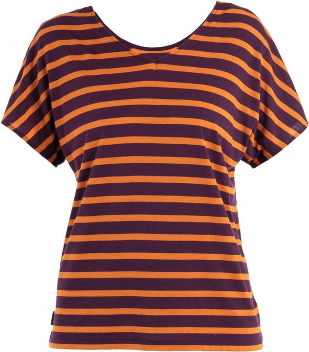 Icebreaker W Drayden Reversible SS Top Stripe