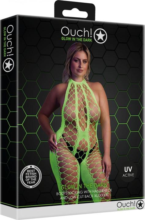 Produktbild Ouch! Bodystocking with Halterneck (XL, XXL, 3XL)