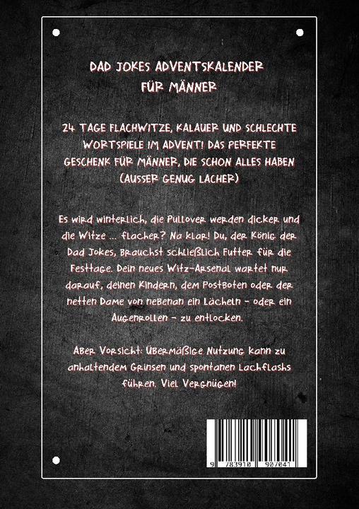 Produktbild Dad Jokes Adventskalender