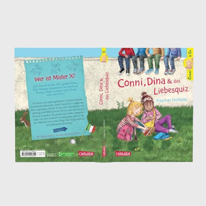 Actual product image Conni & Co 10: Conni, Dina and the love quiz (Barbara Korthues, Dagmar Hossfeld, German)