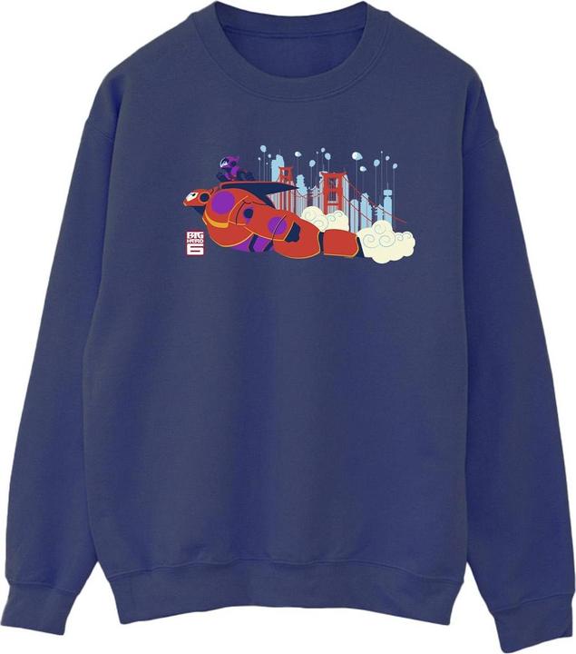 Image du produit Disney - Sweat BIG HERO BAYMAX HIRO BRIDGE - Femme (M)