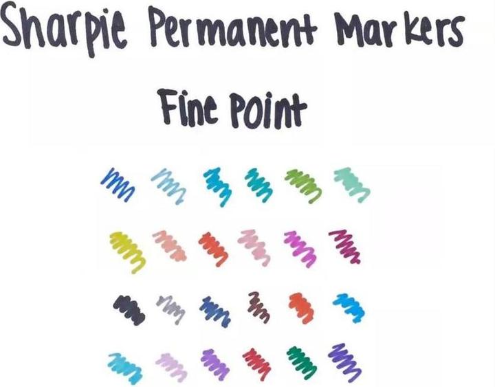 Immagine prodotto Sharpie Feiner Permanentmarker (Verde, 0.90 mm, 1 x)