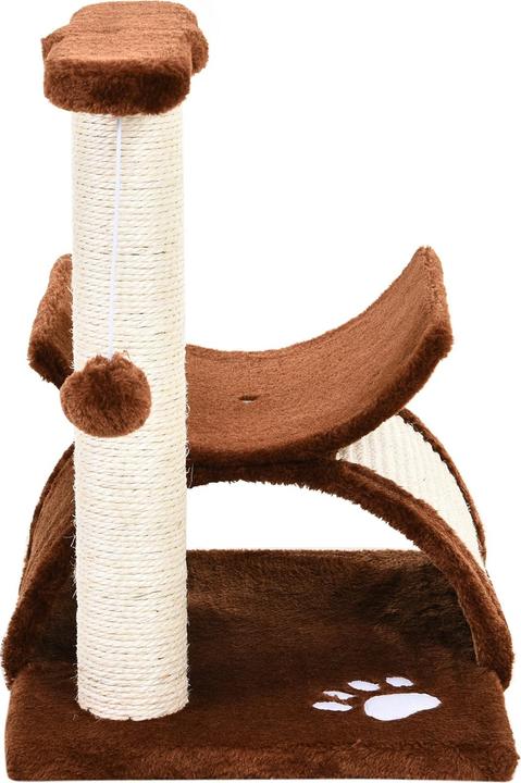 Immagine prodotto Jamb Albero per gatti (43 cm, Marrone, Bianco)