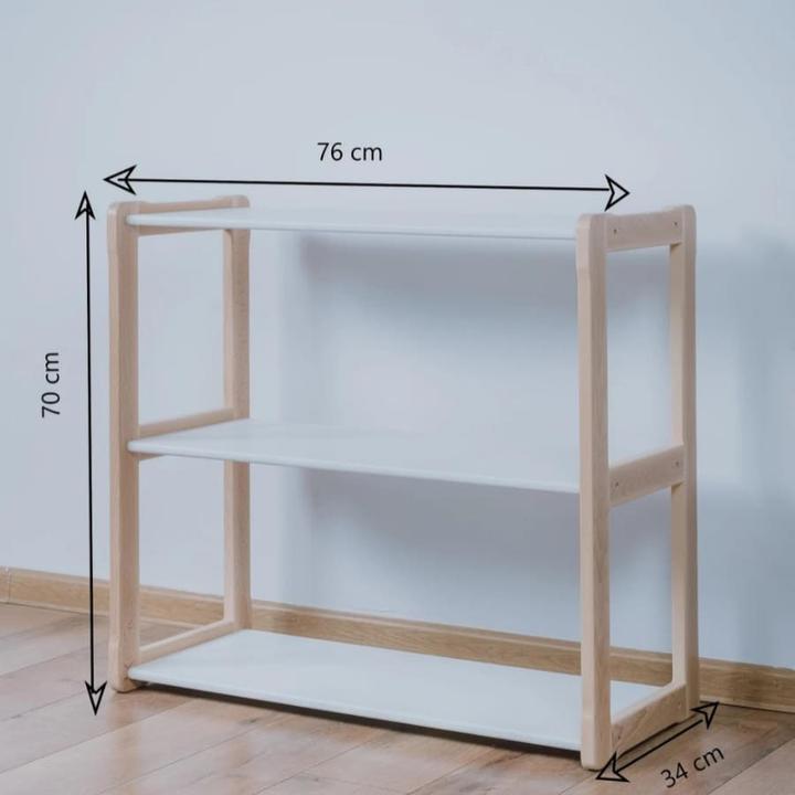 Actual product image Activity Board Waldorf atmosphere, children's room, Waldorf shelf - Natural colour