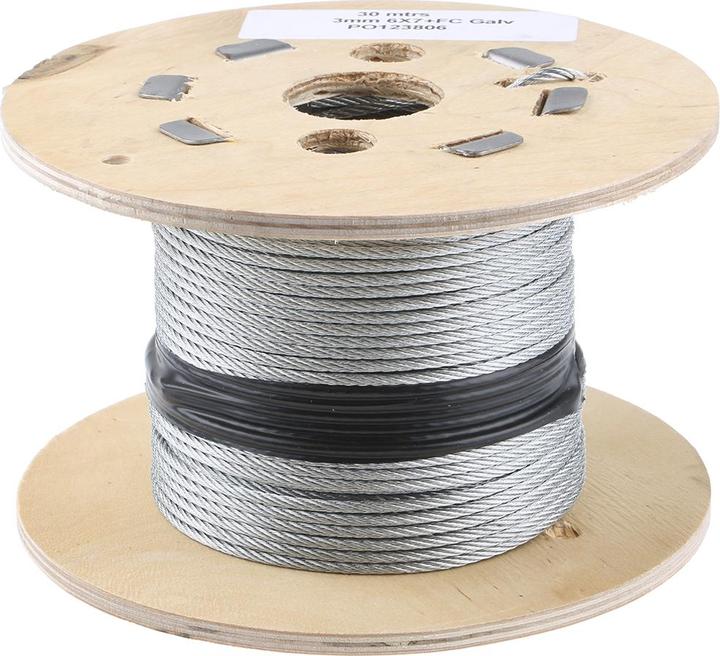 Actual product image Rs Pro Catenary Wire Cable Support Kit - 30m (30 m)