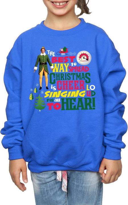 Produktbild Elf Christmas Cheer Sweatshirt Mädchen (140, 146)