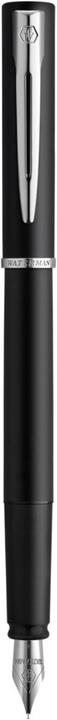 Actual product image Waterman Fountain pen Allure F (Stainless steel, Black, 1 x)