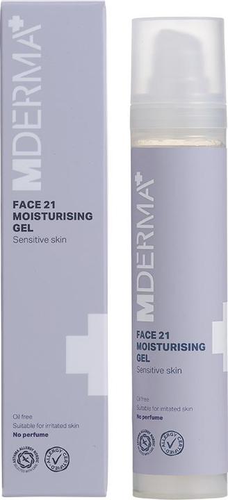 Immagine prodotto MDerma DermaKnowlogy FACE 21 Gel idratante 50 ml Crema idratante viso donna (50 ml, Crema da giorno, Gel viso)