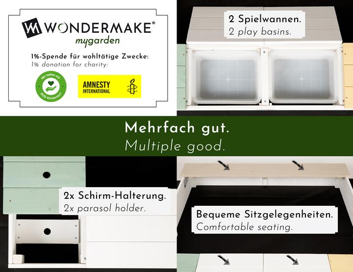 Image du produit Wondermake Arena2 avec bacs de jeu et couverture
