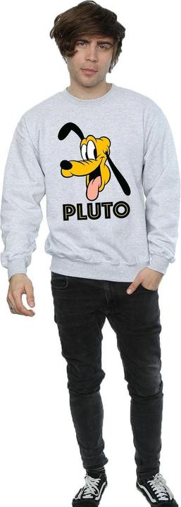 Actual product image Disney Mens Pluto Face Sweatshirt (L)