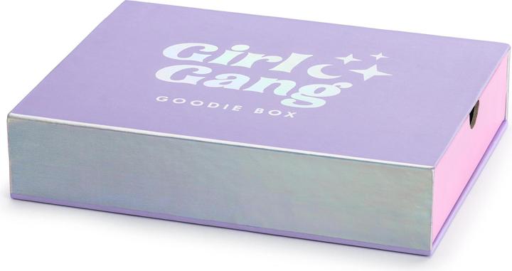 Partydeco Boîte à bijoux Girl Gang Goodie 19 x 15 x 4 cm, 9 pièces