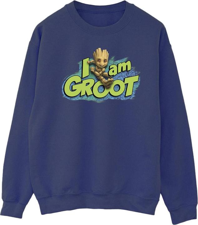 Guardians Of The Galaxy I Am Groot Jumping Sweatshirt (XXL)