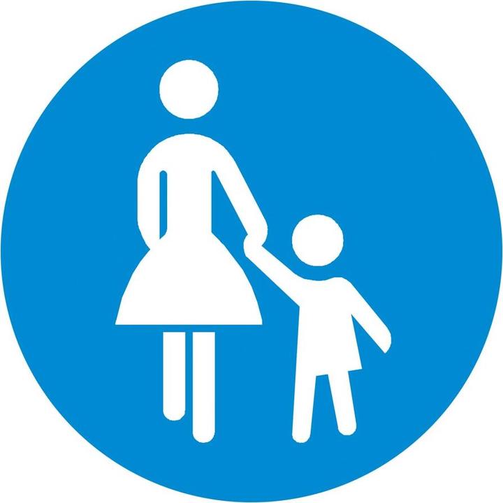 Produktbild Moravia PROline-thermo Bodenmarkierung Symbol "Fussgänger"