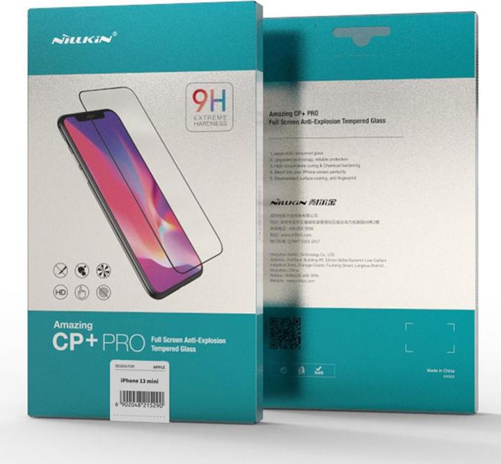 Actual product image Nillkin CP+ Pro protective glass screen protector (1 Piece, Apple iPhone 13 mini)