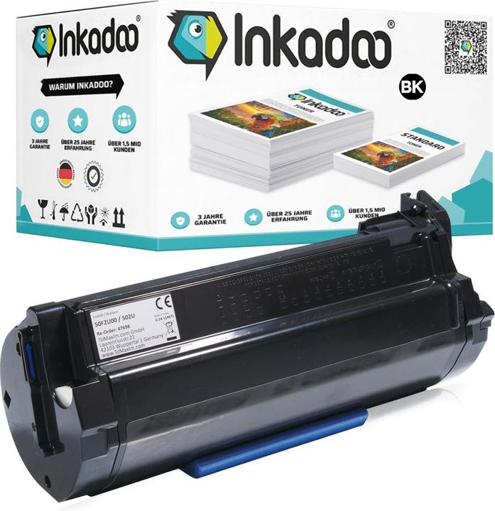 Immagine prodotto Inkadoo Toner compatibile per Lexmark MS 610 dn (FC)