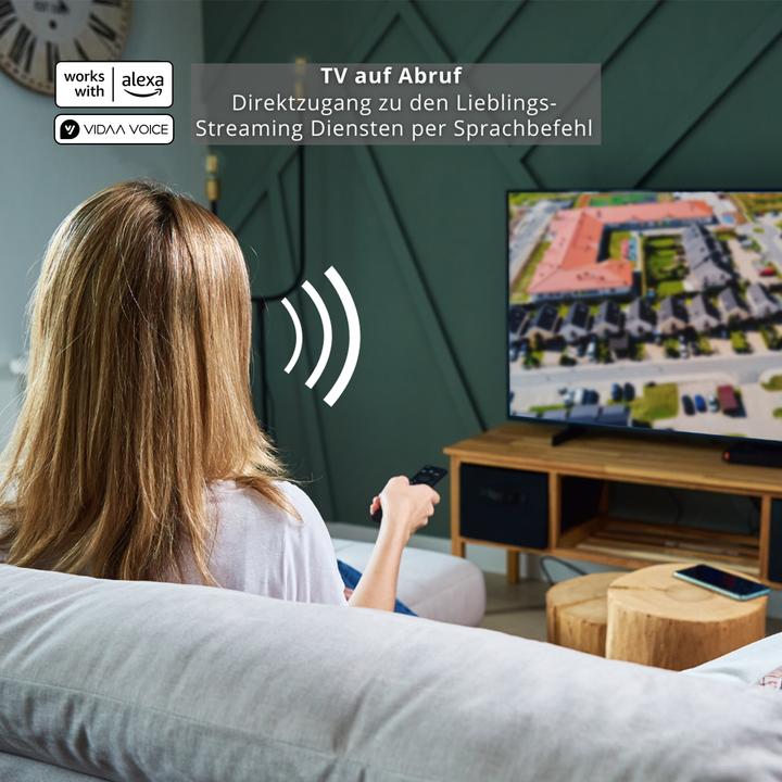 Produktbild Toshiba 55UV2363DAN 55 Zoll Fernseher / VIDAA Smart TV (4K UHD, Dolby Vision HDR, Triple-Tuner) (55", LED, 4K, 2024)