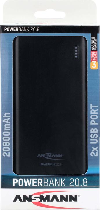 Produktbild Ansmann Powerbank 20.8 (20000 mAh, 74 Wh)