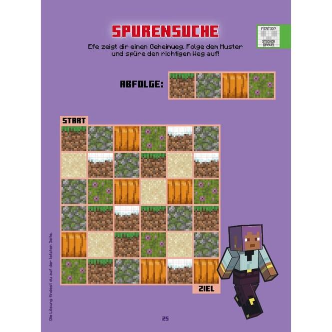 Produktbild Panini Minecraft: 1001 Sticker: Stickern - Rätseln - Ausmalen
