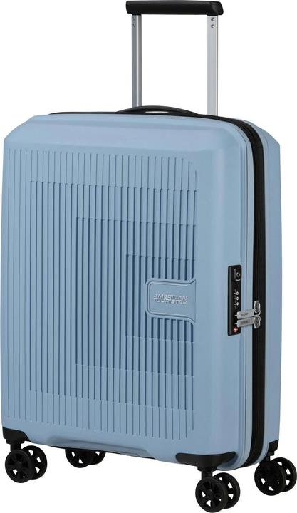 Immagine prodotto American Tourister Valigia da viaggio Aerostep 36 L, Grigio Soho (36 l, Bagaglio a mano (fino a 50 litri))
