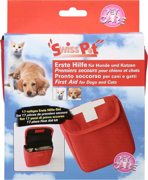 Actual product image Swisspet First aid kit 16 pieces (Dog, Cat, Rodents, Reptiles, Bird)