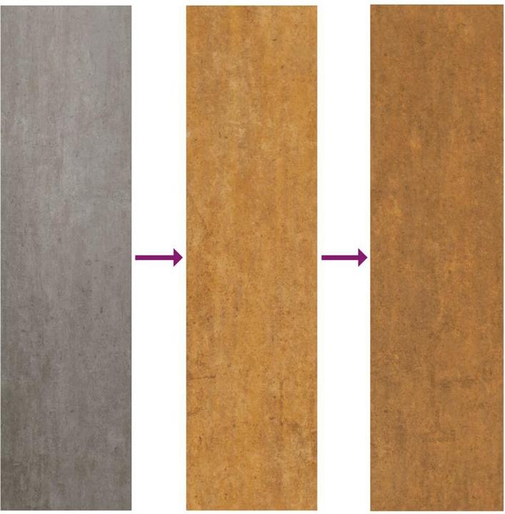 Actual product image VidaXL Garden Wall Decoration 105x55 cm Corten Steel Moorish Design (105 x 1 x 55 cm)