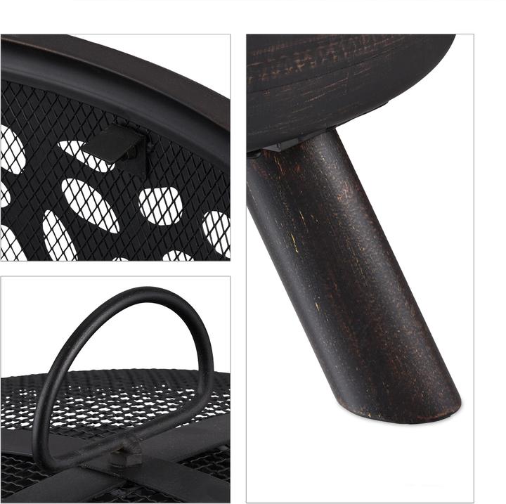 Produktbild Relaxdays Feuerschale (60 cm)