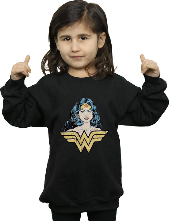 Produktbild Wonder Woman Gaze Sweatshirt Mädchen (140, 146)