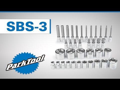 Produktbild Park Tool Socket and Bit Set SBS-3 (3/8")
