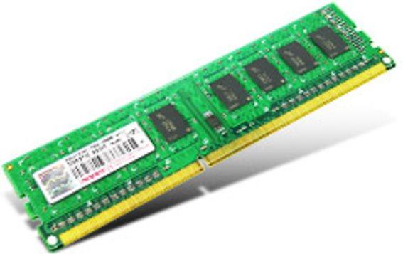 Produktbild Transcend Memory 2 GB (1 x 2GB, 1333 MHz, DDR3-RAM, DIMM)