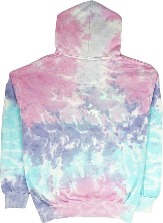 Actual product image Colortone Kvinnor Rainbow Hoodie Hoodie Batik Look (XXL)