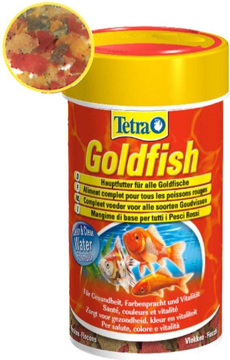Actual product image Tetra Goldfish Flakes 100ml (Goldfish, 100 ml)