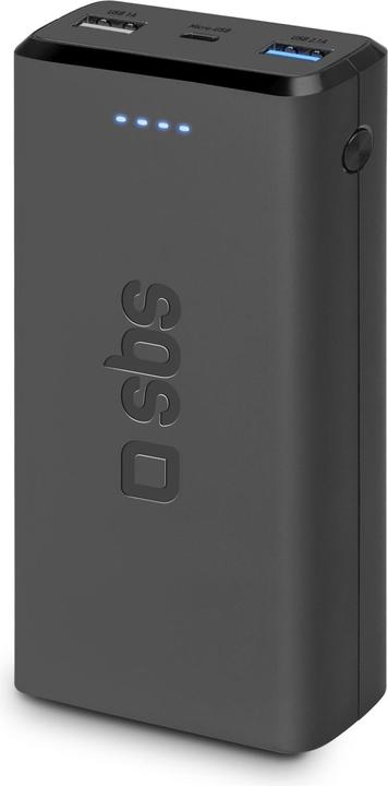 SBS Fast Charge Powerbank (20000 mAh, 10 W, 74 Wh)