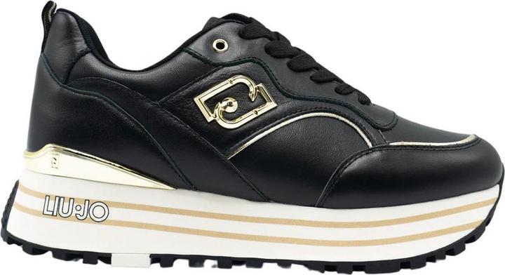 Actual product image Liu Jo Maxi Wonder 73 Ladies Sneakers Low - Black - Size 36 (36)