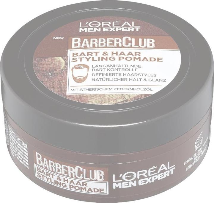 Immagine prodotto L'Oréal Paris L'Oréal Men Expert, Barber Club Beard & Hair, Pomata per lo styling della barba, 75 ml (75 ml)