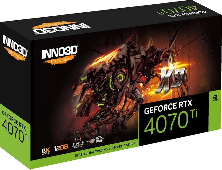 Produktbild Inno3D GeForce RTX 4070 Ti X3 (12 GB)