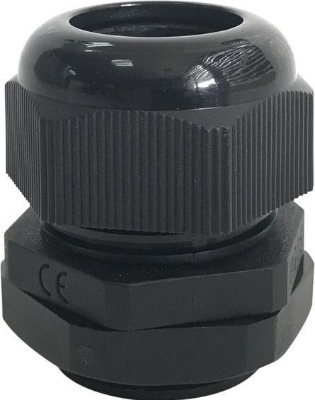 Actual product image RND Components Cable gland, 12... 15mm, M24, Polyamide, Black, Pack of 10