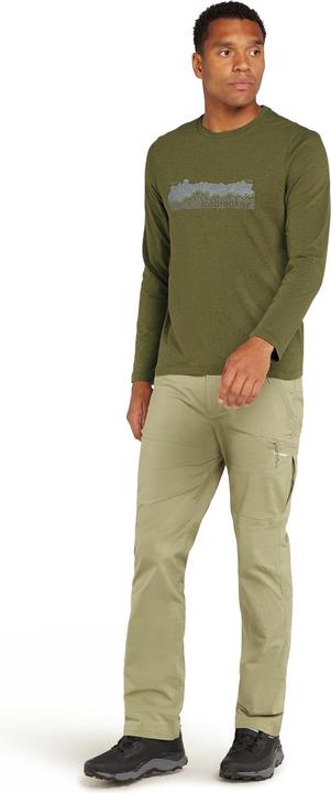 Produktbild Icebreaker Men Merino Blend Central Classic LS Tee Haute Route (XL)